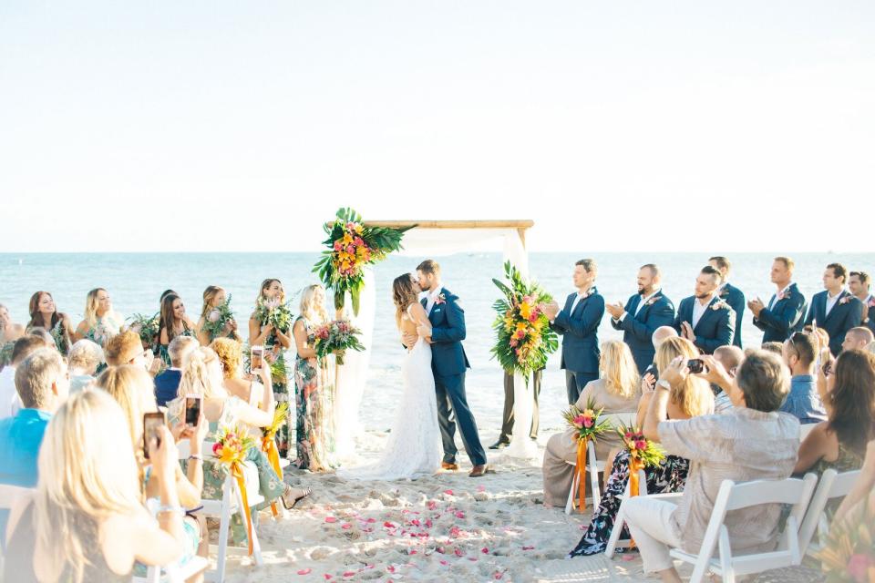 Moogan Wedding Ceremony on Beach