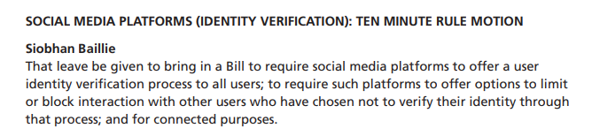 Details of Conservative MP Siobhan Baillie’s proposed Private Member’s Bill (PA)