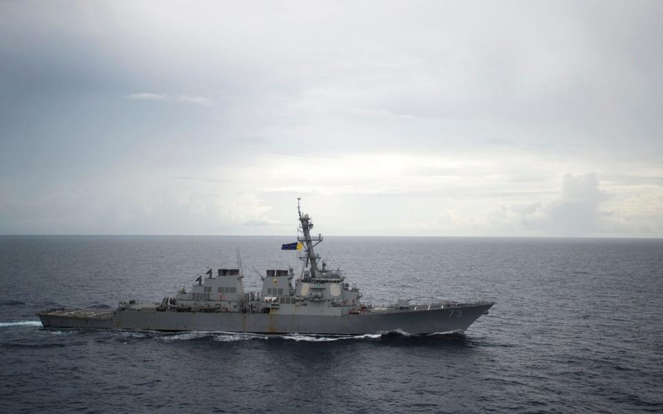 China has long sought to increase its influence in the South China Sea, but its moves have often been offset by American and Australian intervention -  PETTY OFFICER 2NDCLASS DIANA QUI/AFP