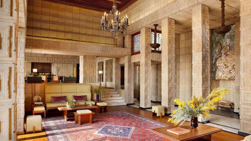 Frank Lloyd Wright’s iconic Ennis House