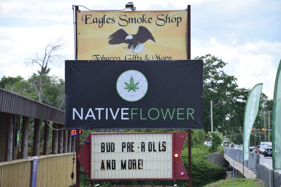 Tribal officials say the St. Regis Mohawks are the first Native American tribe in New York state to authorize  adult use of marijuana.