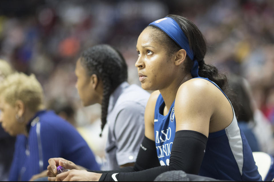 While it's a painful conversation, Maya Moore thinks that Drew Brees' comments on protesting during the national anthem and his multiple apologies are a very good thing