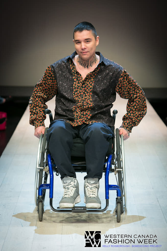 Des mannequins âgés et handicapés ont défilé sur le podium de la WCFW