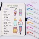 <p>It seems like we have more skincare options these days than ever, but the more products you add to your routine, the harder it is to keep straight. Masha Plans created <a href="https://mashaplans.com/self-care-bullet-journal-page-ideas/" rel="nofollow noopener" target="_blank" data-ylk="slk:this gorgeous skincare page;elm:context_link;itc:0;sec:content-canvas" class="link ">this gorgeous skincare page</a> to do just that. Consider using a similar page to illustrate other <a href="https://www.goodhousekeeping.com/health/wellness/g25643343/self-care-ideas/" rel="nofollow noopener" target="_blank" data-ylk="slk:self-care techniques;elm:context_link;itc:0;sec:content-canvas" class="link ">self-care techniques</a> like meditation, exercise, or favorite hobbies, too. </p>