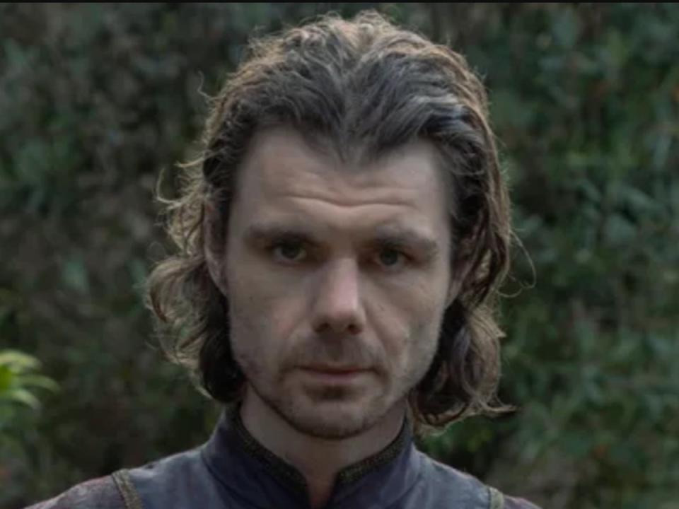Matthew Needham as the villainous Larys in ‘House of the Dragon’ (HBO)