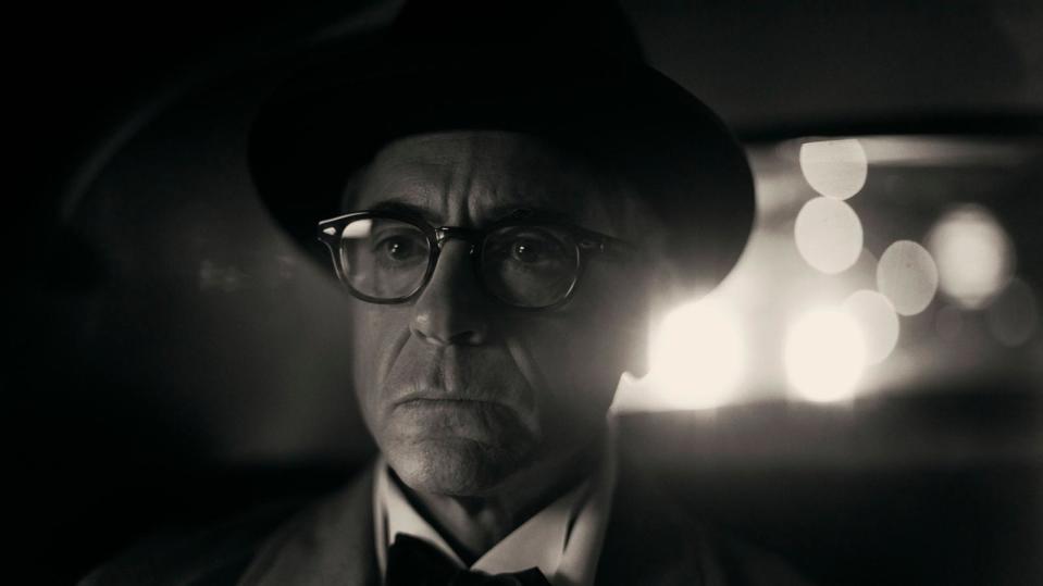 PHOTO: This image released by Universal Pictures shows Robert Downey Jr. in a scene from 'Oppenheimer.'  (Universal Pictures/AP)