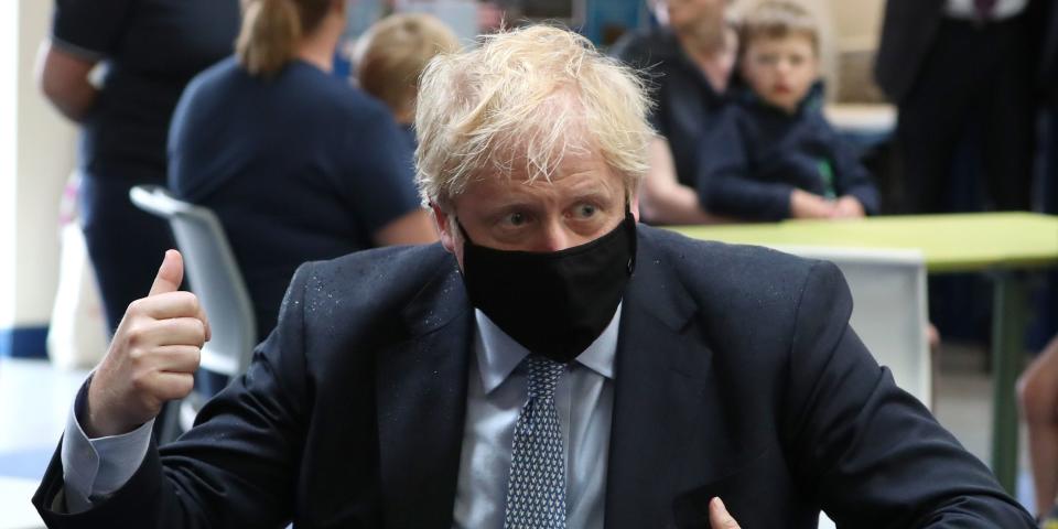 boris johnson 2nd coronavirus wave uk 2 weeks