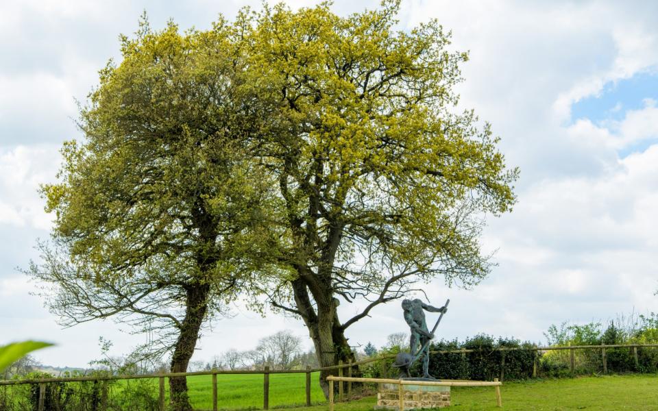 Christian de Ferranti says that you would need glasses to see the statue from the road  - Credit: Anthony Upton