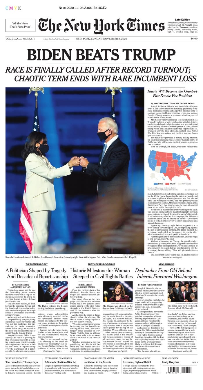 The New York Times, New York, N.Y. (Courtesy Newseum)