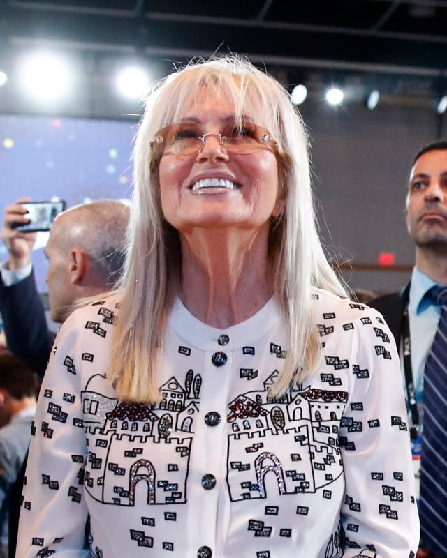 Miriam Adelson - Credit: AP Photo/Patrick Semansky.