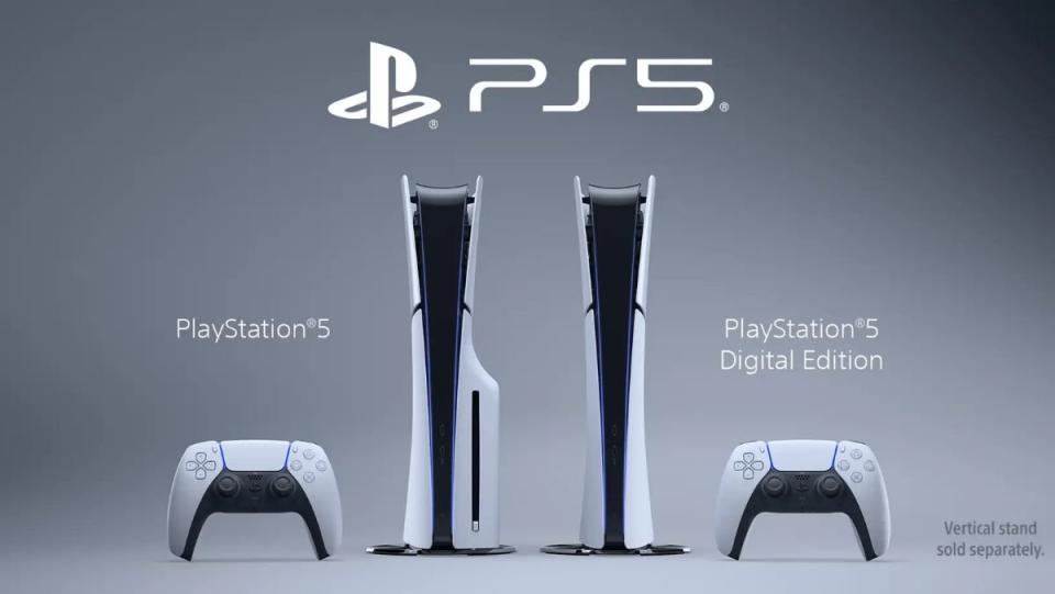 New slimmer PS5