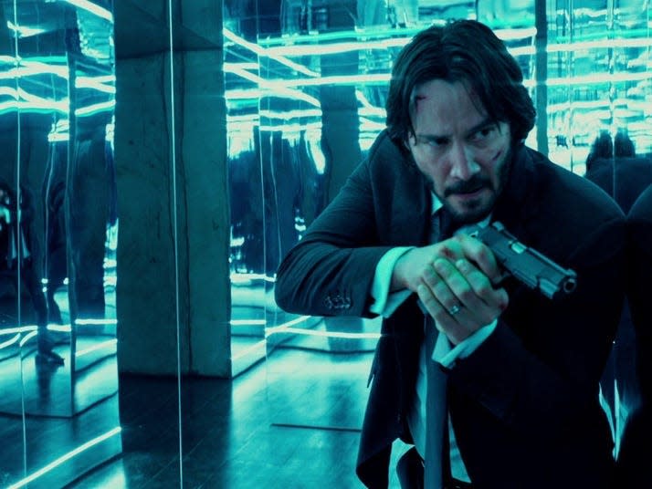 Keanu Reeves as John Wick in "John Wick: Chapter 2."