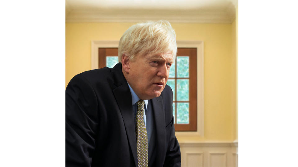 Kenneth Branagh as Boris Johnson for 'This Sceptred Isle'