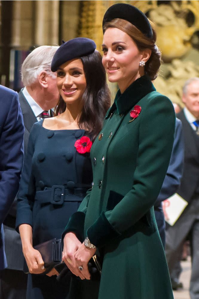 Meghan Markle and Kate Middleton