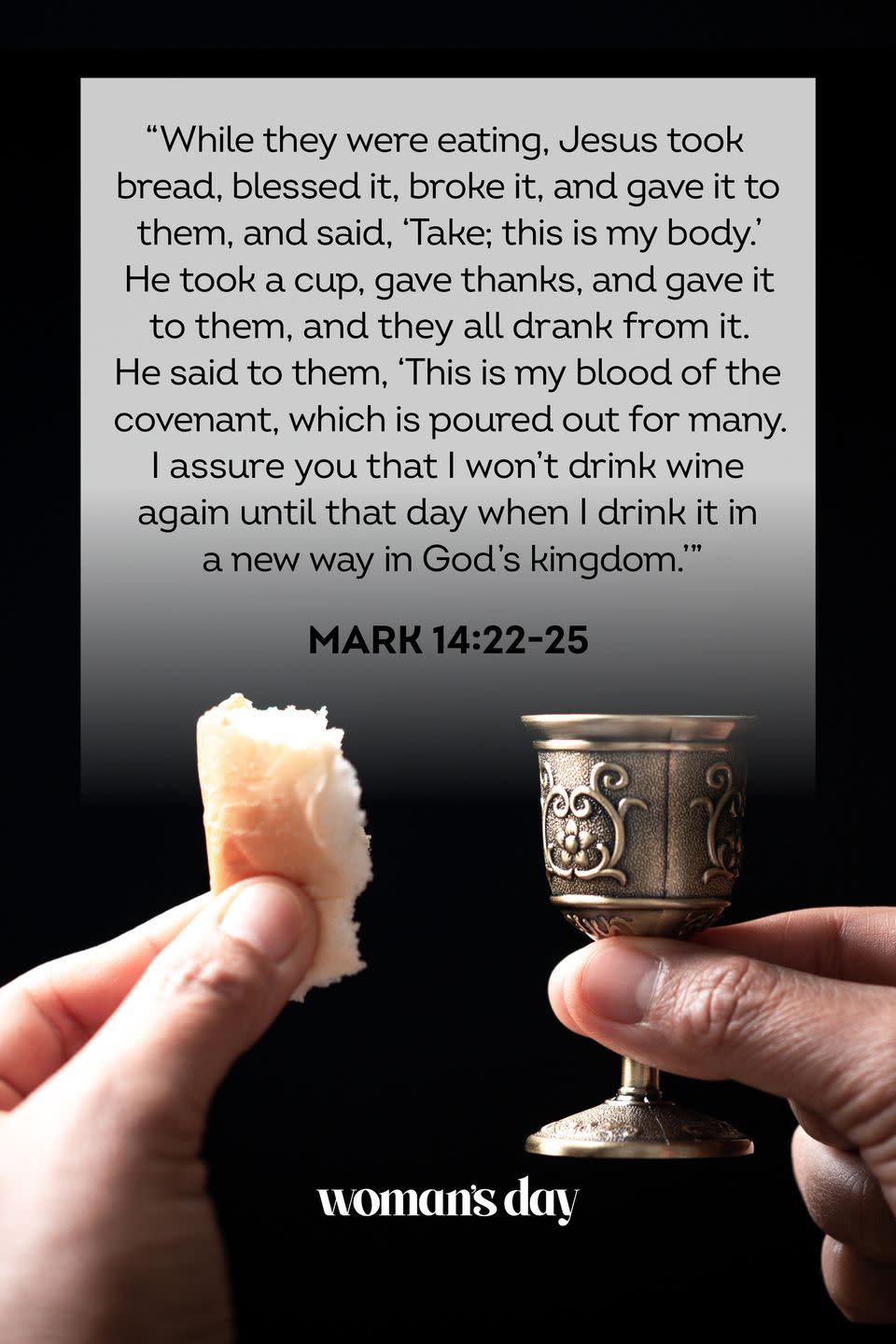 2) Mark 14:22-25