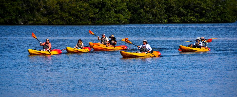 The ecotour season is here with locals and tourists taking advantage of the weather to see Brevard's natural beauty. Fin Expeditions recently took a group out for a close up look at nature in the Thousand Islands and Banana River, 