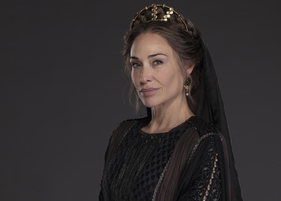 Claire Forlani plays Octavia in Domina season 2