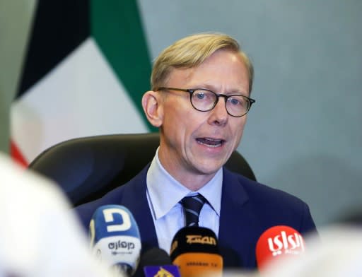 State Department official Brian Hook said the US is "not looking to grant any exceptions or waivers" of sanctions