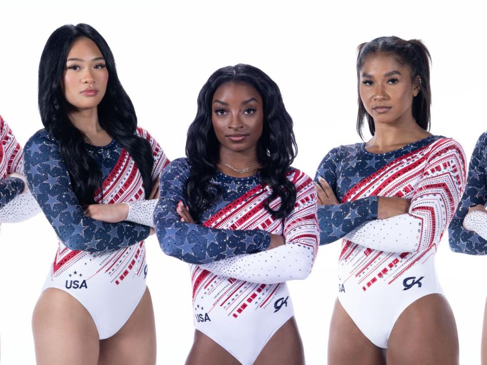 Team USA’s gymnastics uniforms unveiled ahead of the 2024 Paris Olympics  (GK Elite and USA Gymnastics)