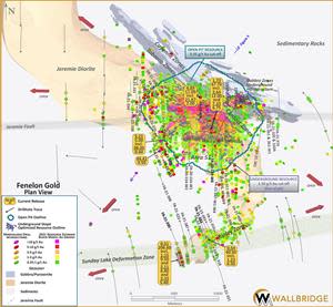 Fenelon Gold, Plan View