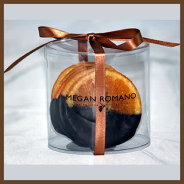 Megan Romano Chocolate-Dipped Candied Orange Slices