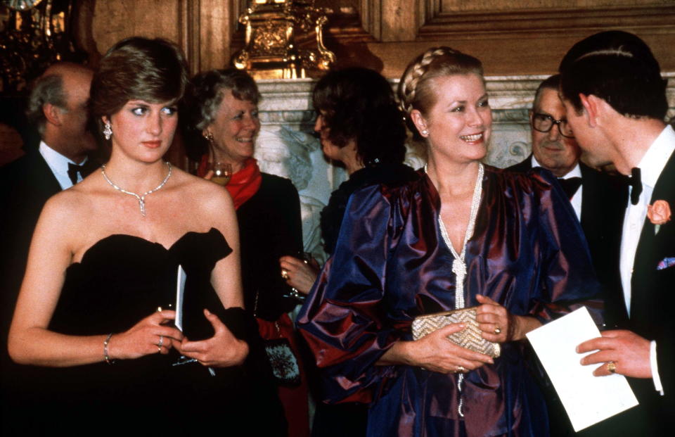 Princess Diana and Princess Grace