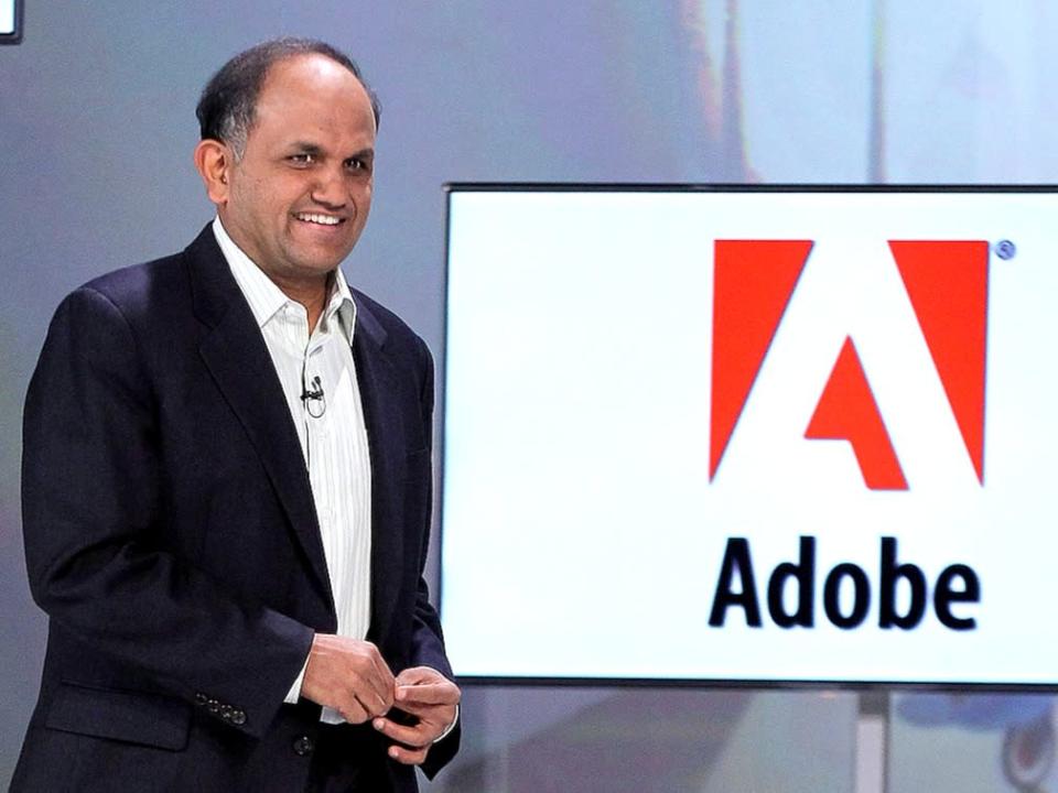 Shantanu Narayen adobe