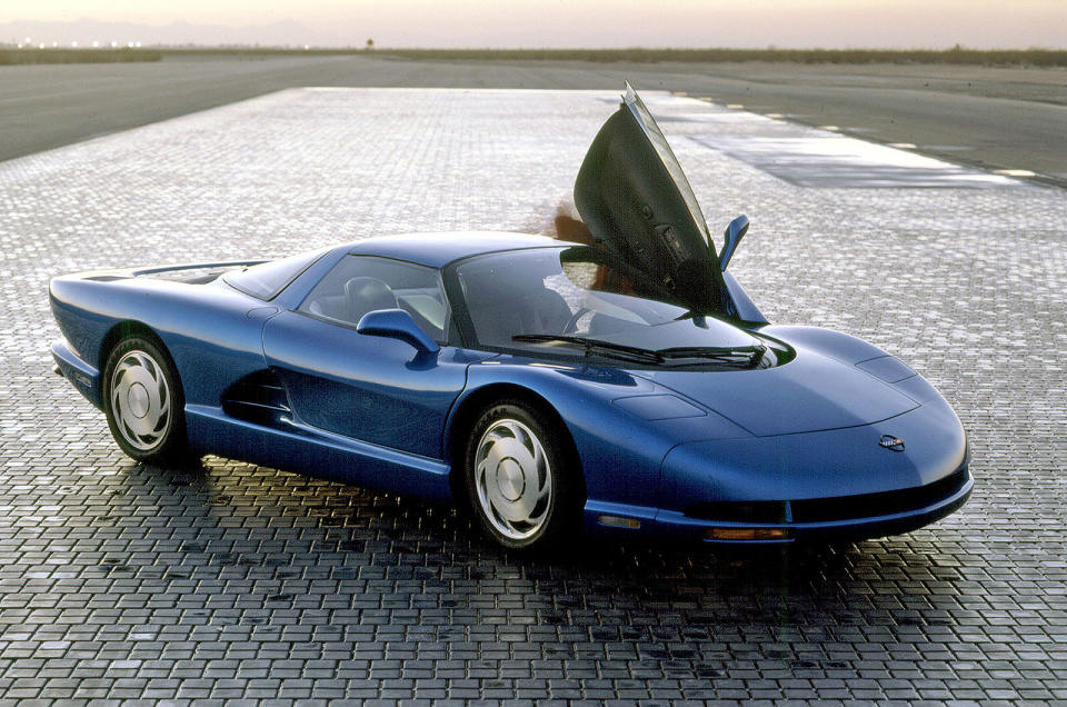 <p>GM showed its first CERV (Chevrolet Engineering Research Vehicle) concept in 1962 and followed it up two years later. The third iteration was a very different beast and while it was a looker, it was the engineering that set it apart.</p><p>The car’s raison d’etre was to be capable of being driven at massive speeds - <strong>200mph </strong>- without the need for super-human skills – even if driven on tricky or slippery surfaces. Its design language can clearly be seen in the <strong>Corvette C5</strong> that arrived in 1997.</p>