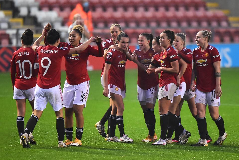 United recently beat WSL giants ArsenalManchester United via Getty Images