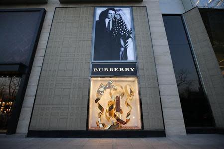 A general view of a Burberry store is seen in Beijing, November 29, 2013. REUTERS/Kim Kyung-Hoon