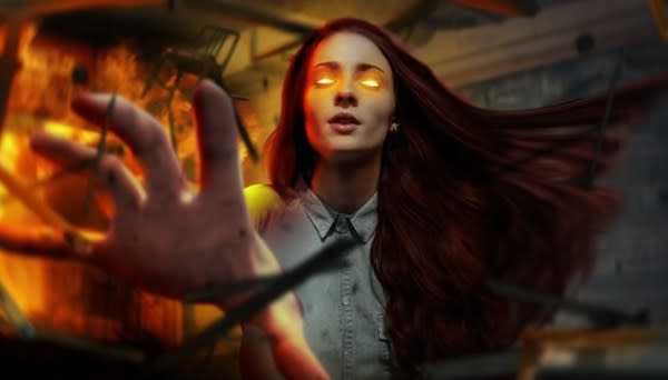 Sophie Turner in X-Men: Dark Phoenix. (Credit: IMDB)