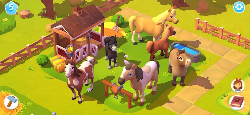 In Zynga’s sequel, return to the farm to raise animals, harvest crops and customize your growing business. FarmVille 3 is available for both iOS and Android devices.