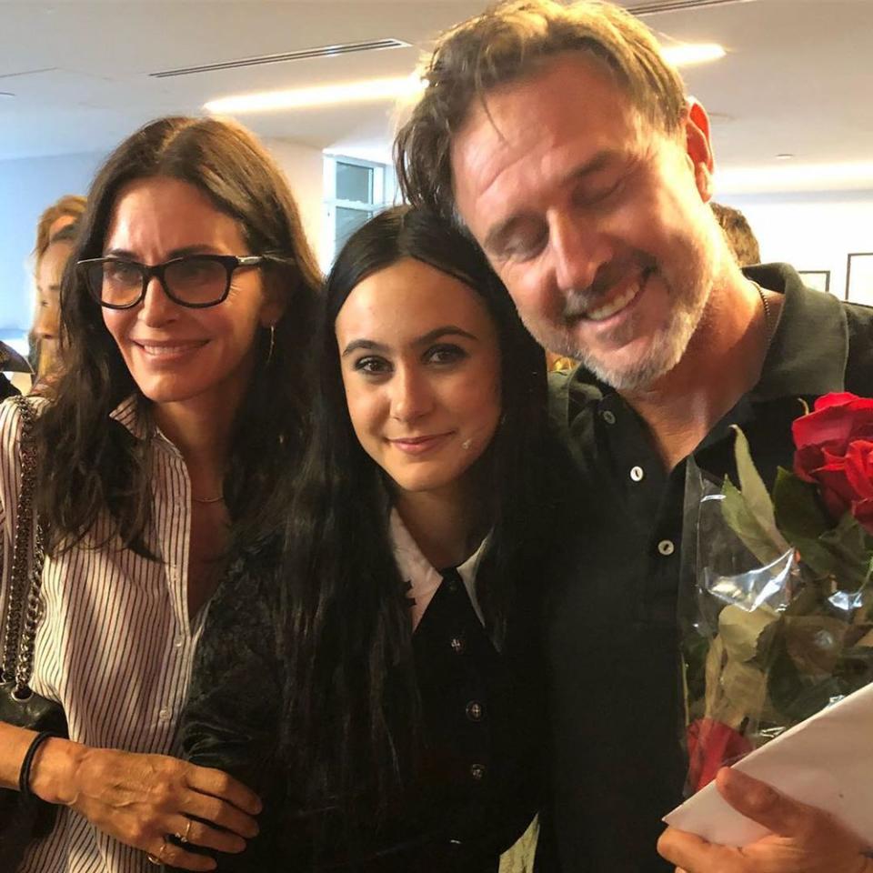 Courteney Cox and David Arquette with daughter Coco | David Arquette/Instagram