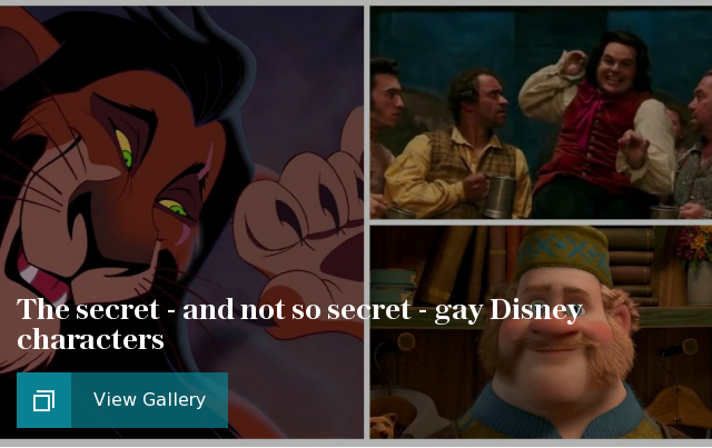 The secret - and not so secret - gay Disney characters