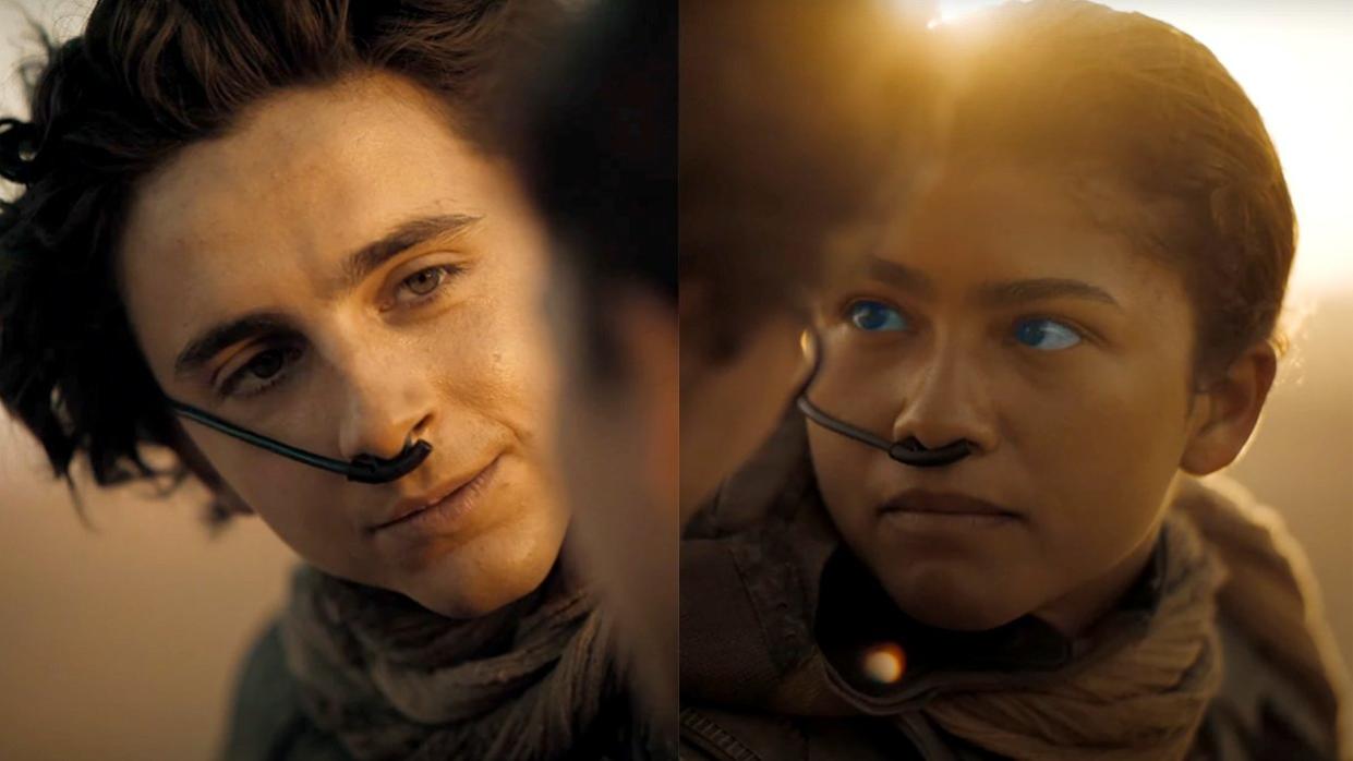 Timothee Chalamet Zendaya New Dune Part 2 Trailer