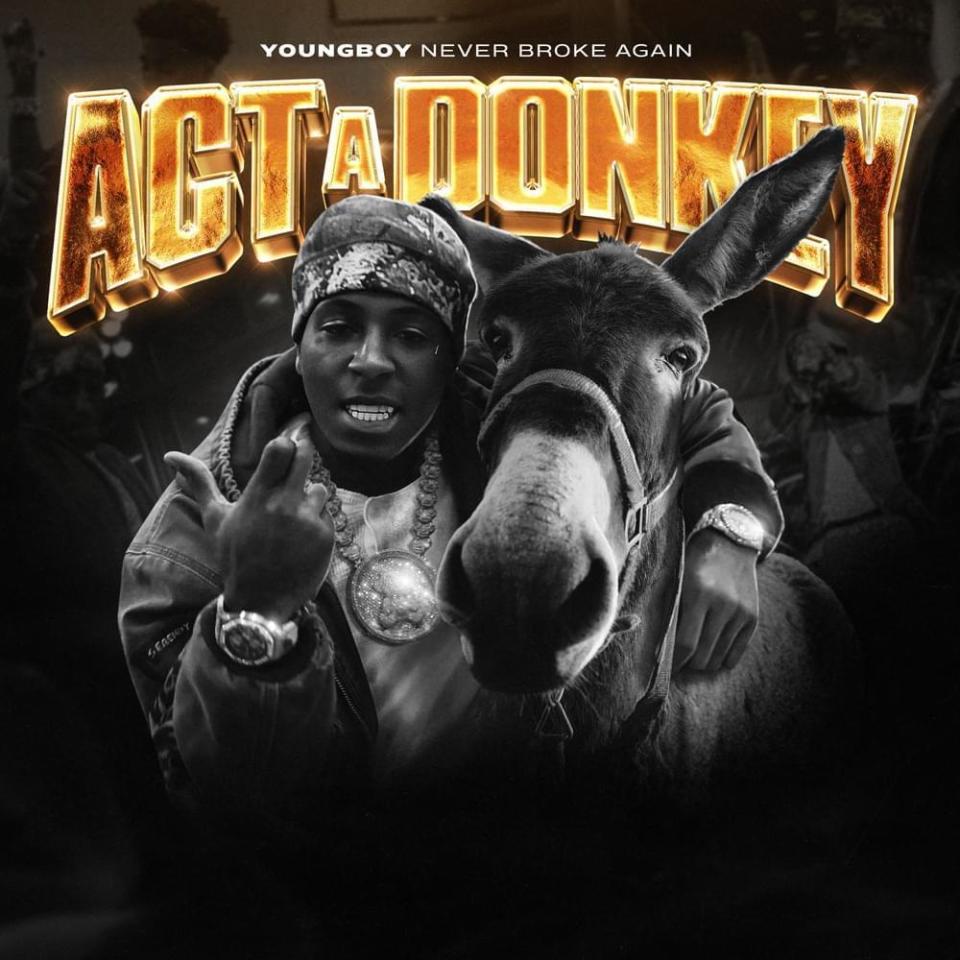 NBA YoungBoy “Act A Donkey” cover art