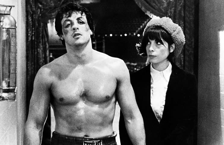 Sylvester Stallone and Talia Shire in &#39;Rocky&#39; (Photo: Everett)