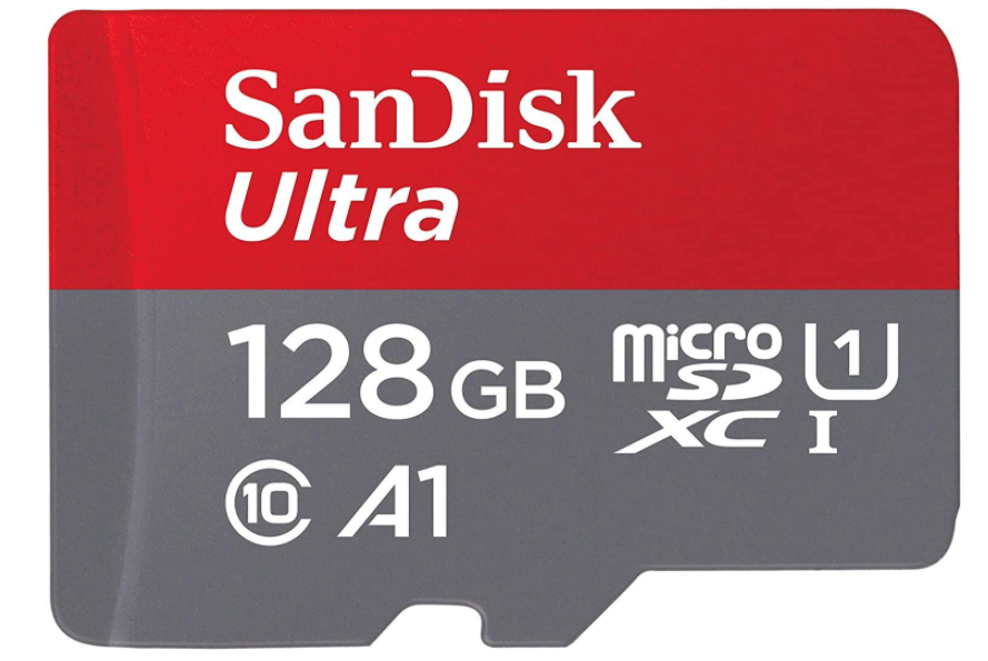 SanDisk 128GB Ultra MicroSDXC Memory Card