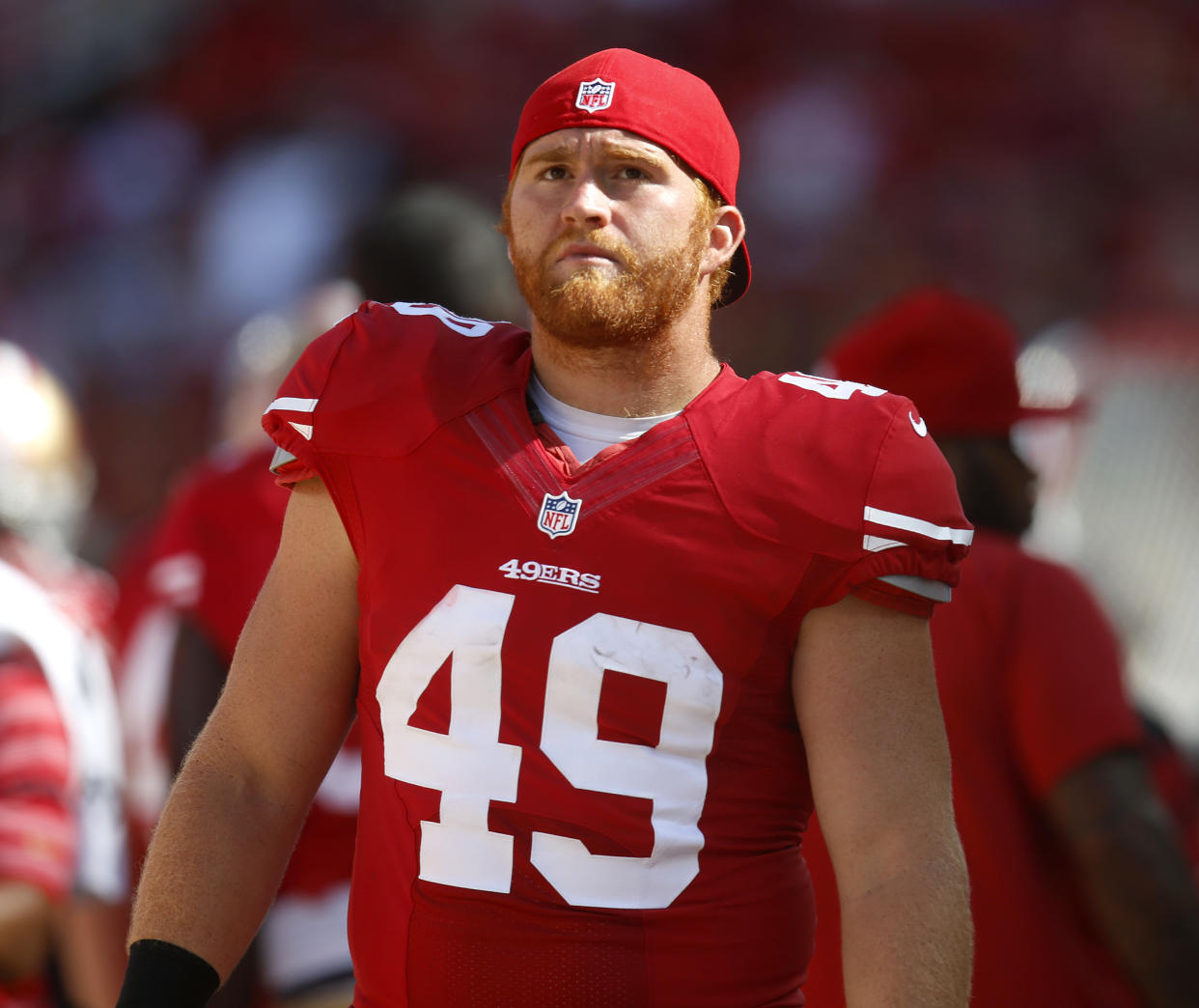 San Francisco 49ers' Bruce Miller