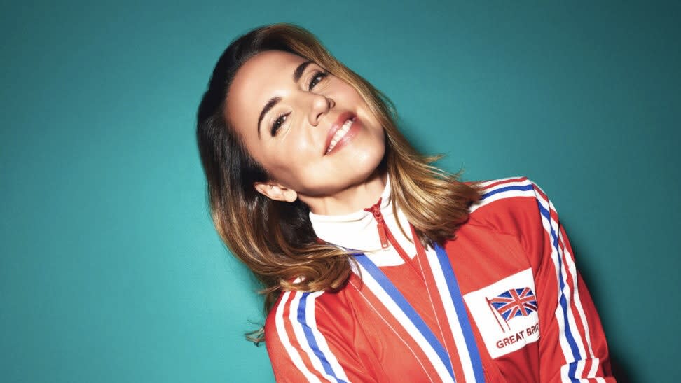 Melanie C wears vintage sportswear from her own archive