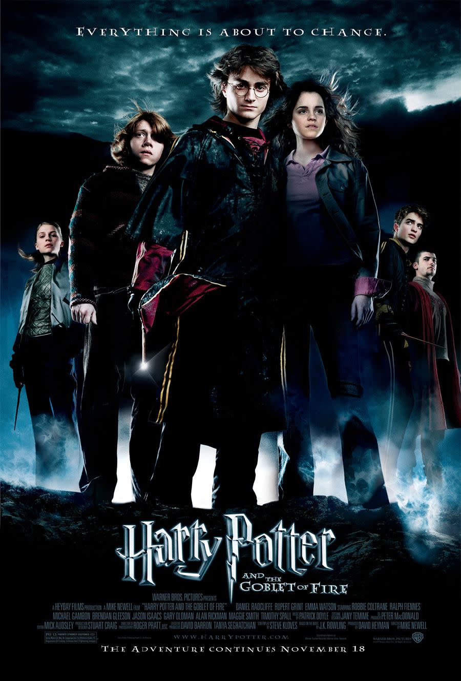 6) Harry Potter and the Goblet of Fire (2005)