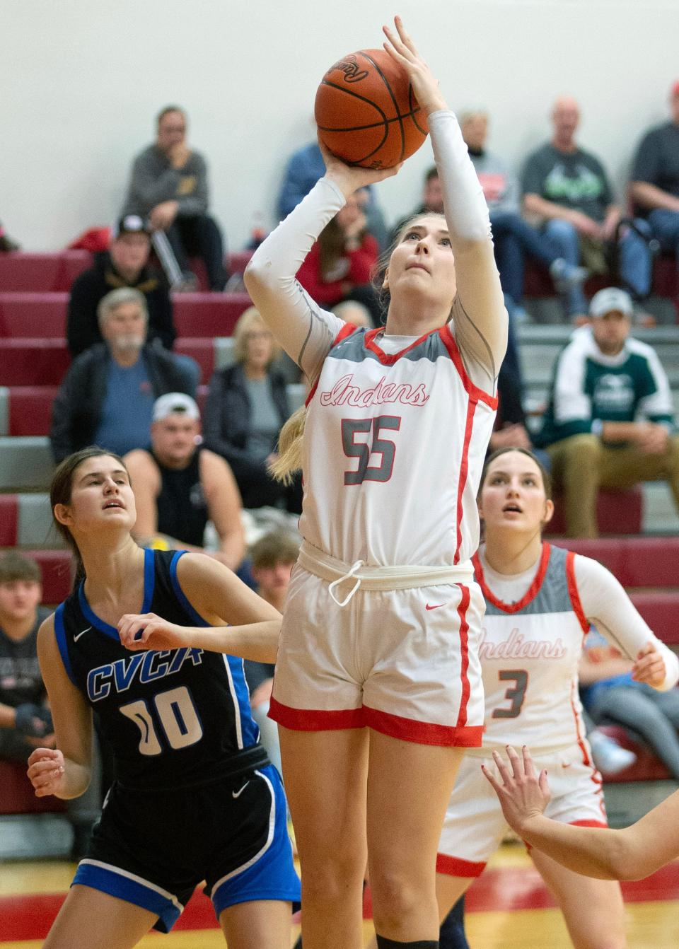 Lily Bottomley (55) became Northwest's career scoring leader this season.