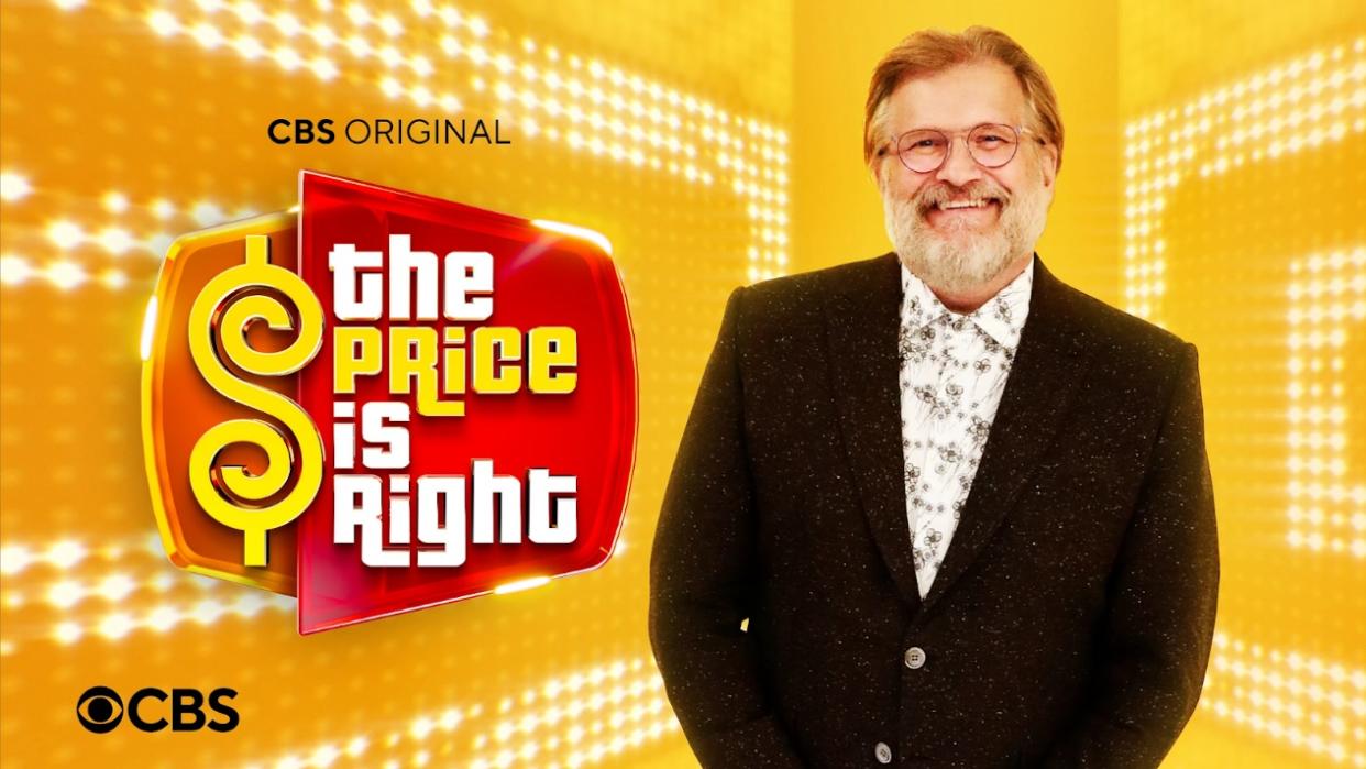  Drew Carey in a promo image for The Price is Right 