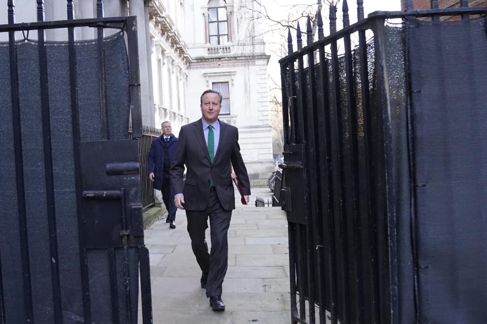 Lord David Cameron was in No 10 between 2010 and 2016 (PA)