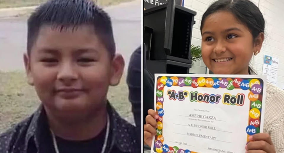  Xavier López, 10, and Amerie Jo Garza, 10, were both killed in a mass shooting at school. Source: GoFundMe/KTRK-TV
