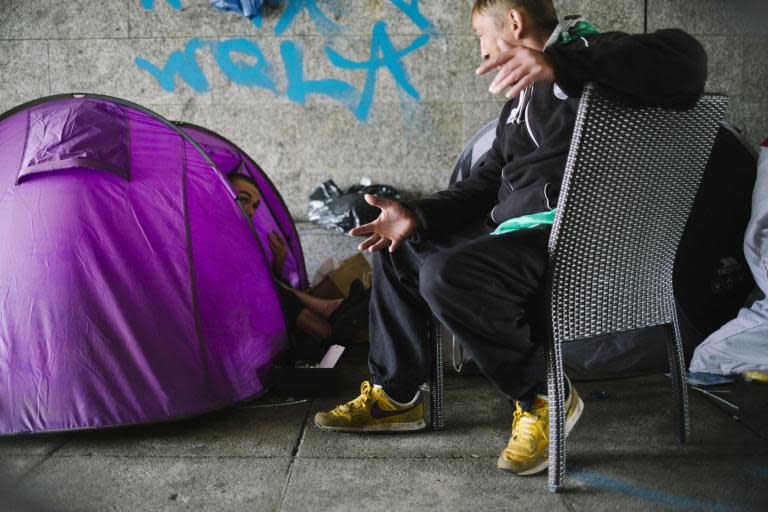 Hungary brings in ban on rough sleeping