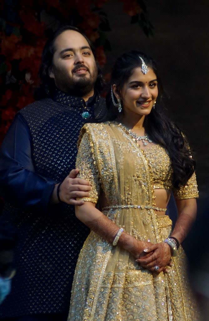 Anant Ambani y Radhika Merchant 