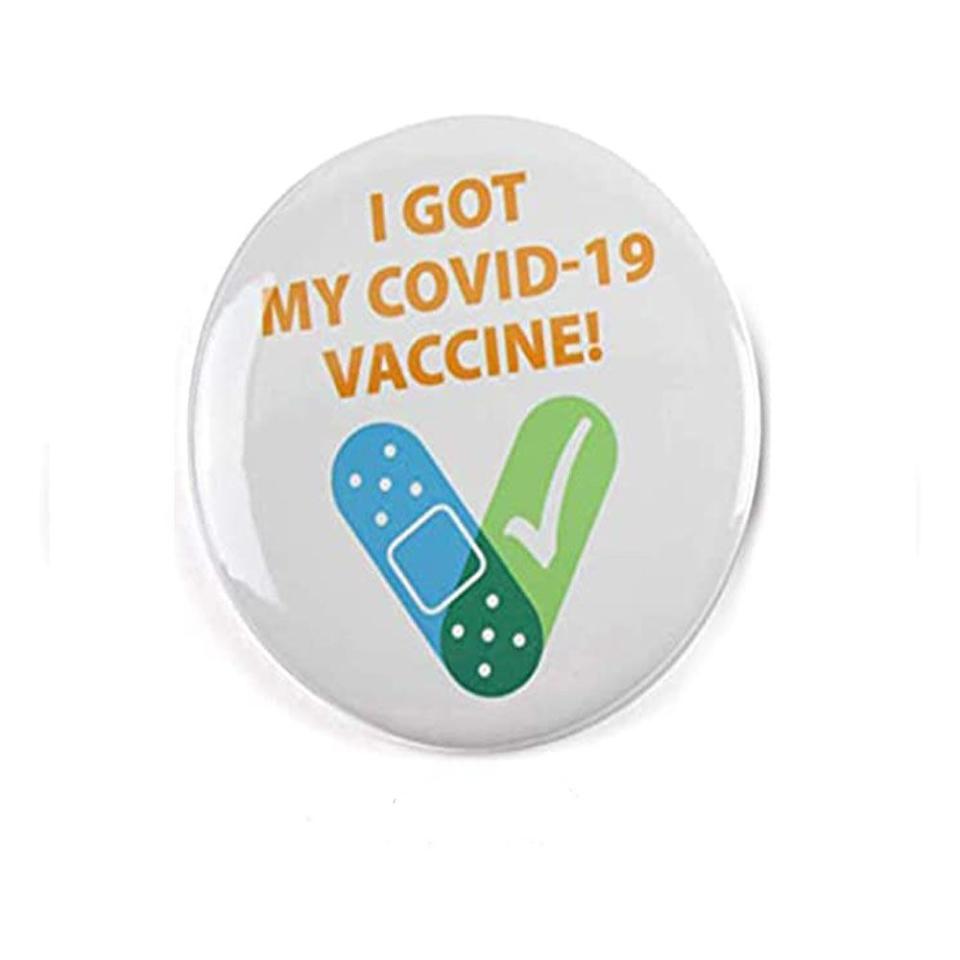 1) I Got My COVID-19 Vaccine Button