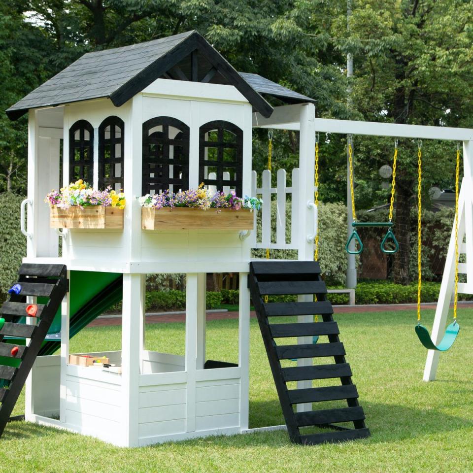 These Backyard Swing Sets Look Cool and Actually Grow With Your Children
