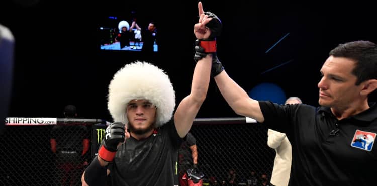 Umar Nurmagomedov wins at UFC Fight Island 8